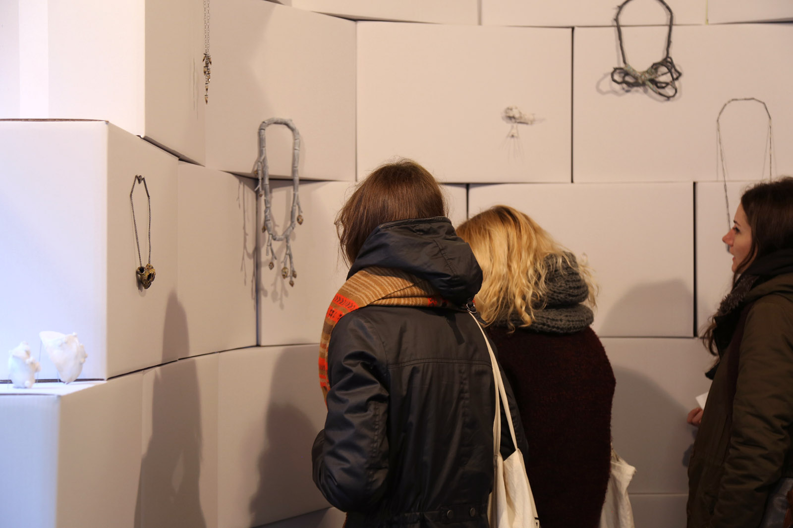 "Microphilia" I A duo exhibition of Annamaria Leiste and Carina Shoshtary I 2015 I Studio Gierke-Berr, Munich, Germany I Photo: Carina Shoshtary